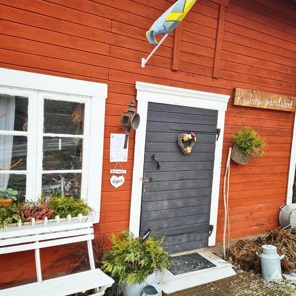 Kjulaby gårdsbod, café och camp, Eskilstuna, Sweden