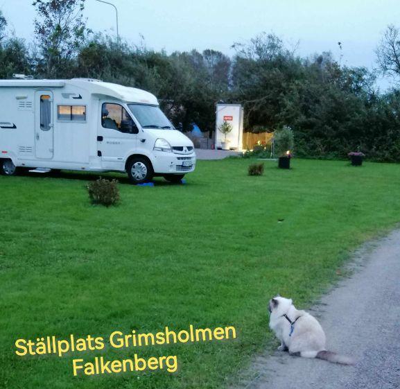 Ställplats Grimsholmen, Falkenberg, Sweden